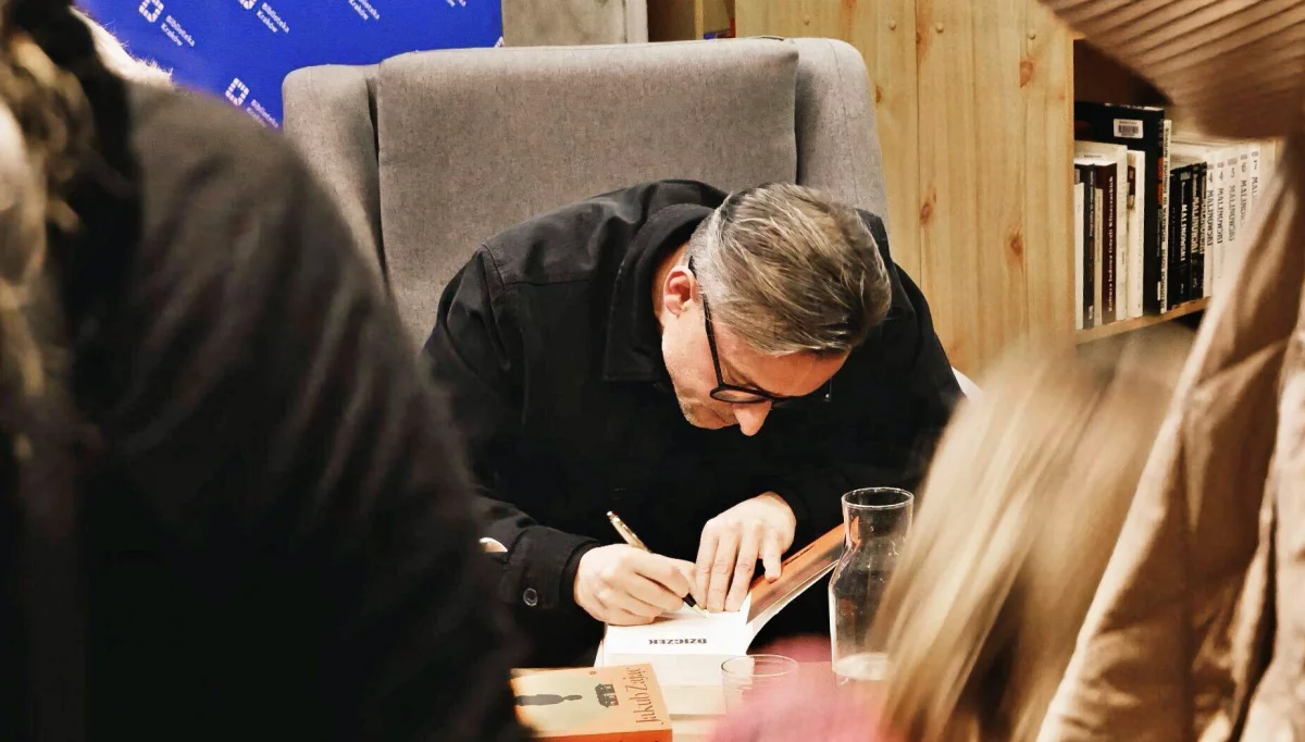 Spotkanie autorskie z Jakubem Zającem/fot.: profil Facebook J. Zająca