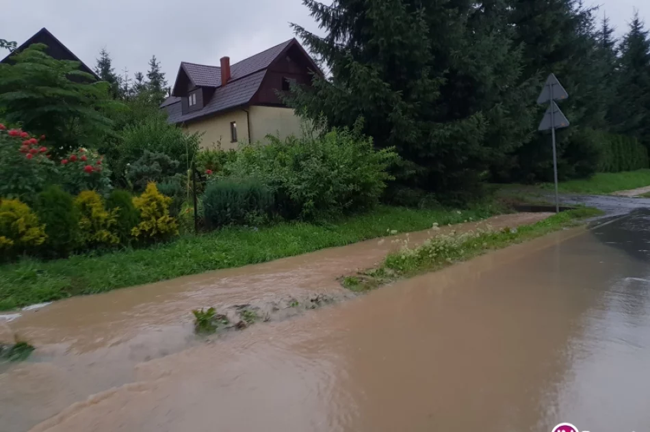 Opady deszczu i podtopienia - 18 lipca 2018 r. - zdjęcie 5