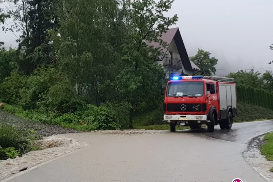 Opady deszczu i podtopienia - 18 lipca 2018 r. - zdjęcie 10
