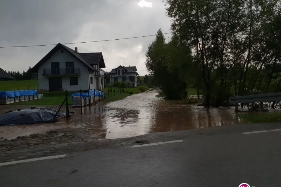 Opady deszczu i podtopienia - 18 lipca 2018 r. - zdjęcie 12