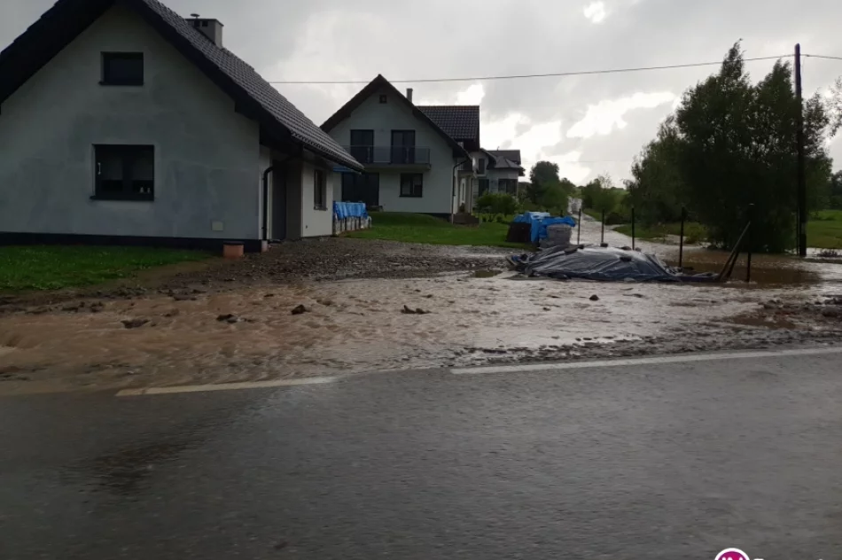 Opady deszczu i podtopienia - 18 lipca 2018 r. - zdjęcie 14