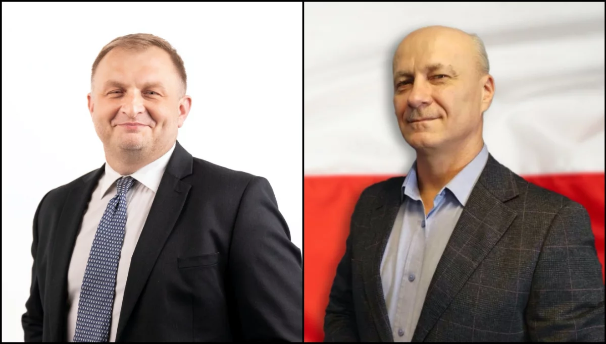 Jarosław Augustyniak (po lewej) oraz Janusz Opyd