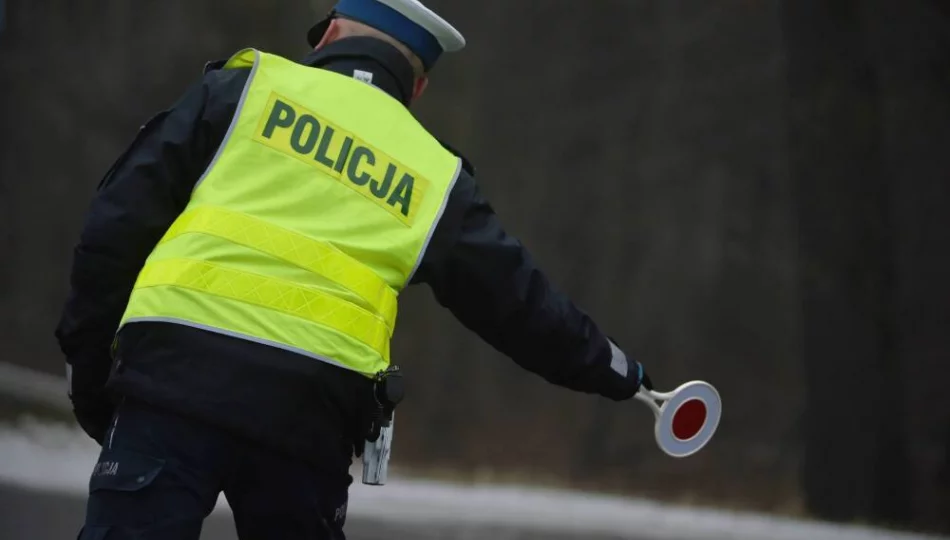 Pościg za pijanym kierowcą w Limanowej - zdjęcie 1