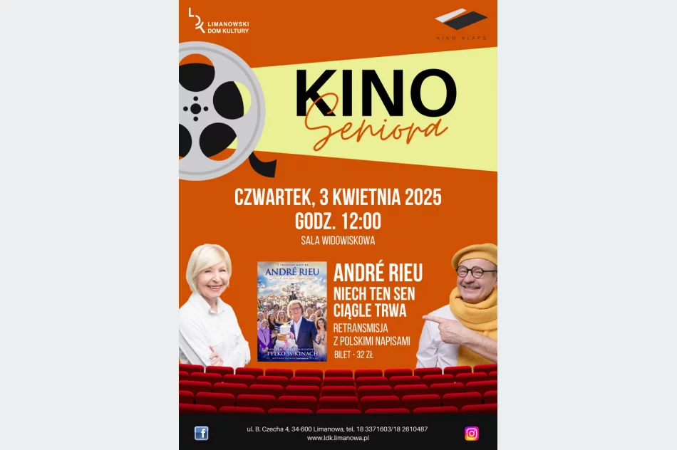„André Rieu. Niech ten sen ciągle trwa” 3 kwietnia w Kinie Seniora - zdjęcie 2