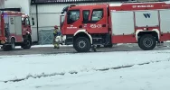 Pożar samochodu dostawczego  - zdjęcie 3