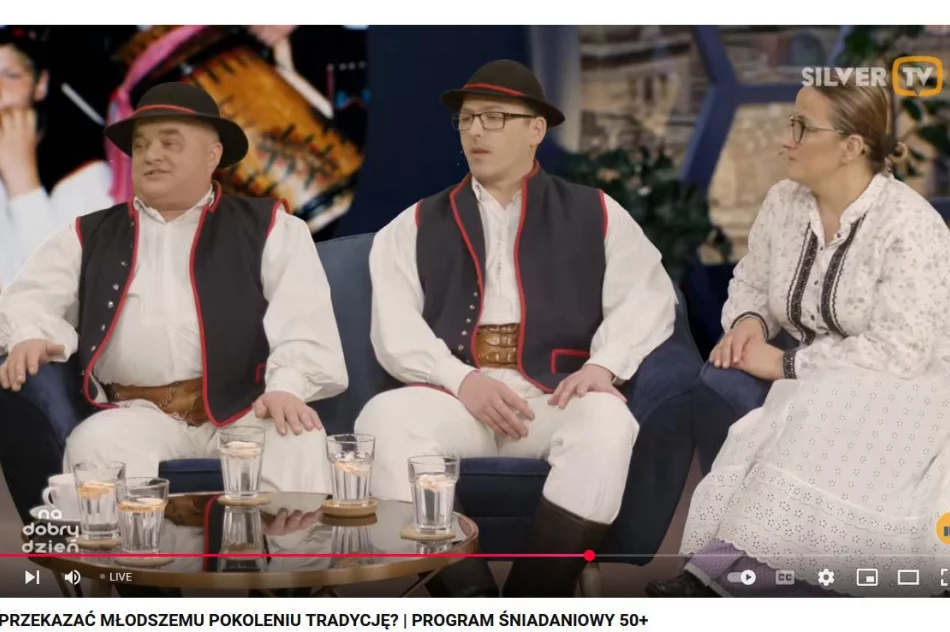  Zespół Regionalny „Limanowianie” gościem porannego programu Telewizji Silver - zdjęcie 5
