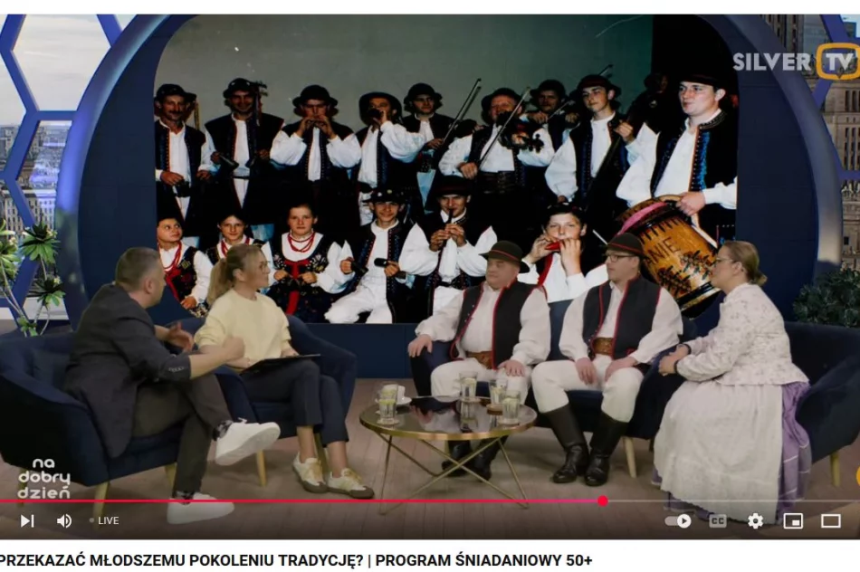  Zespół Regionalny „Limanowianie” gościem porannego programu Telewizji Silver - zdjęcie 7