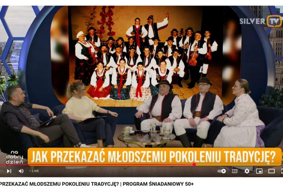  Zespół Regionalny „Limanowianie” gościem porannego programu Telewizji Silver - zdjęcie 8