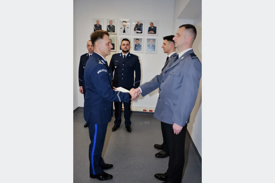 ​Nowi sierżanci w limanowskiej policji - zdjęcie 2