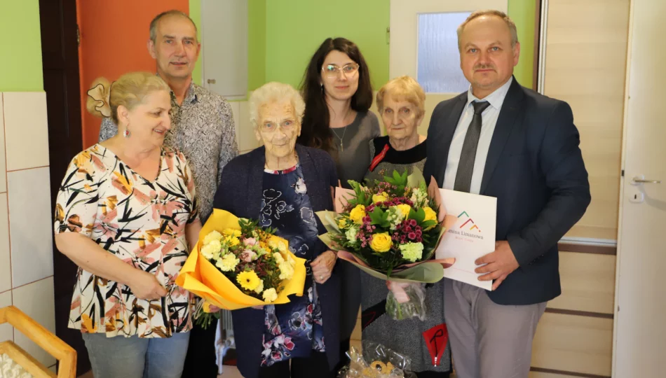 101 urodziny Marii Dudek z Walowej Góry - zdjęcie 1