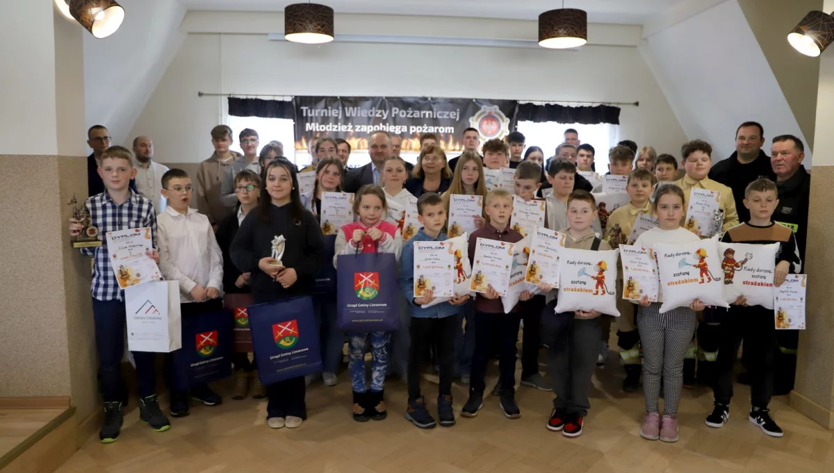 Eliminacje Miejsko-Gminnego Turnieju Wiedzy Pożarniczej „Młodzież Zapobiega Pożarom"