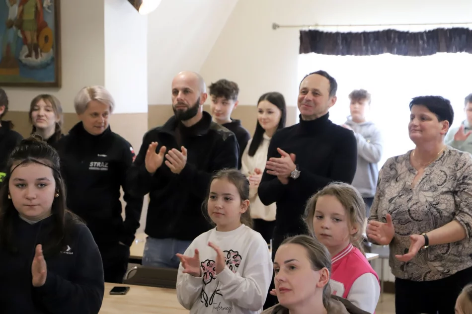 Eliminacje Miejsko-Gminnego Turnieju Wiedzy Pożarniczej „Młodzież Zapobiega Pożarom" - zdjęcie 11