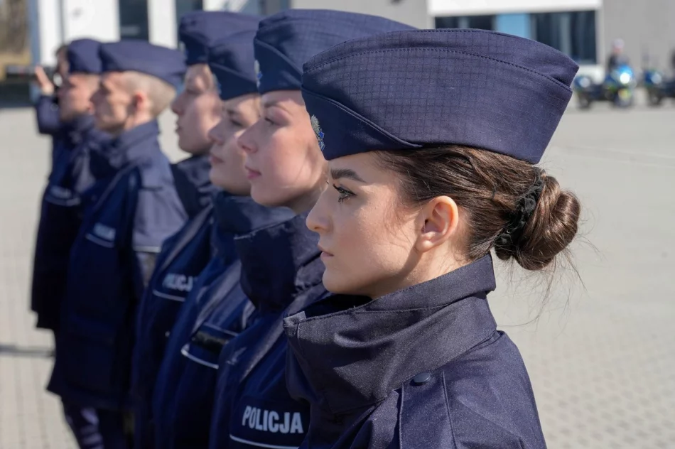Ślubowanie 106 nowych funkcjonariuszy, 1 trafi do Limanowej - zdjęcie 4