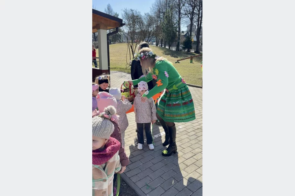 Powitanie Wiosny w miejskich przedszkolach - zdjęcie 12
