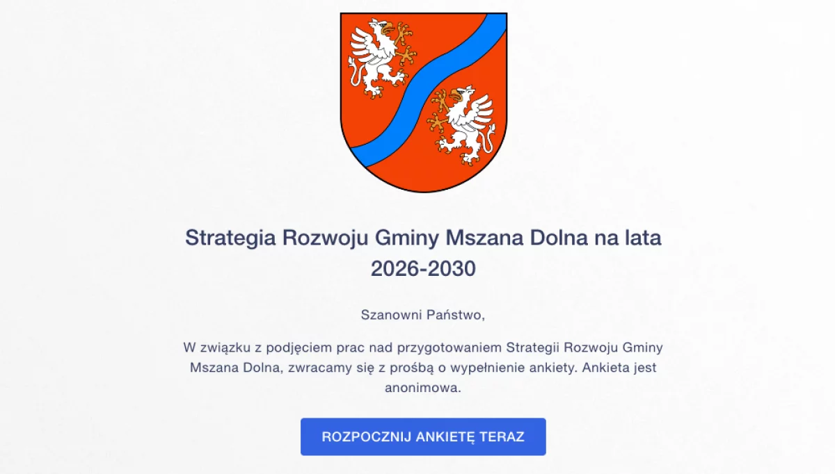 Gmina opracowuje strategię rozwoju 