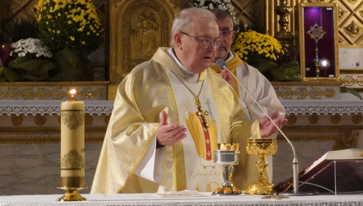 Ks. infułat Stanisław Jeż/fot.: polskifr.fr - MB