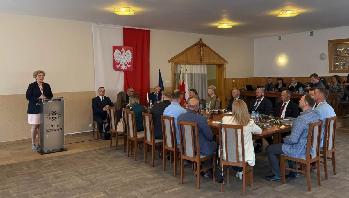 I sesja Rady Gminy Szczawa/for.: MUW Kraków