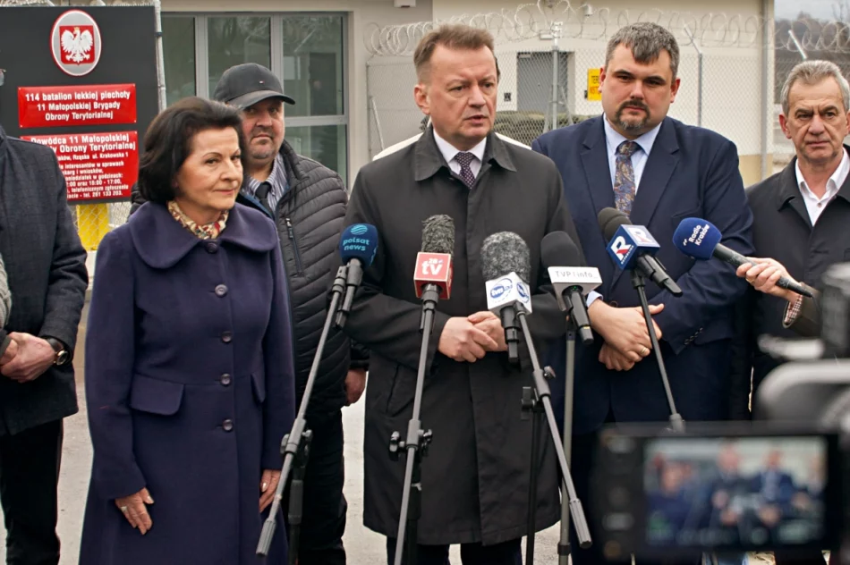 Mariusz Błaszczak w Limanowej: "nie dostałem zaproszenia" - zdjęcie 5