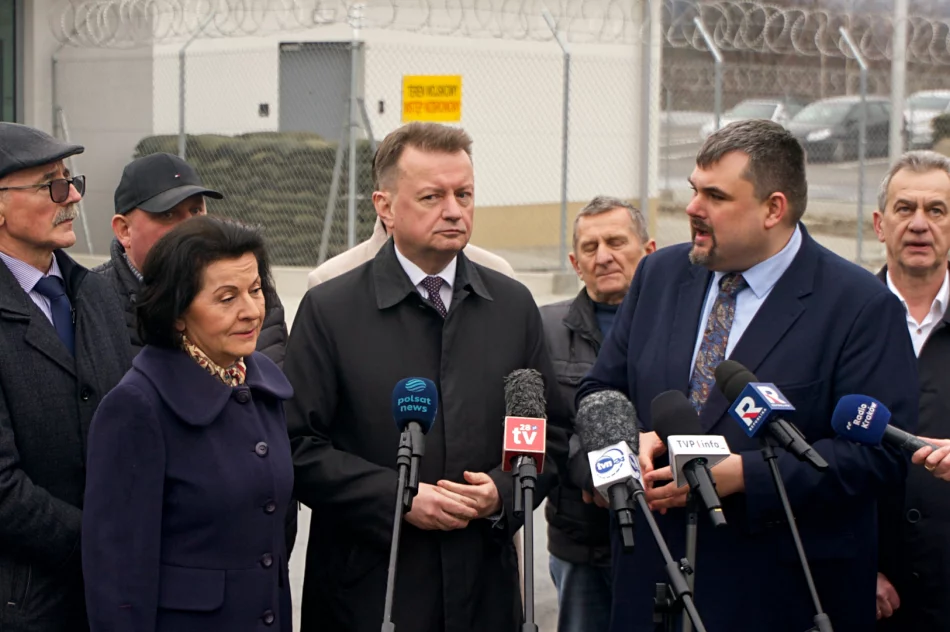 Mariusz Błaszczak w Limanowej: "nie dostałem zaproszenia" - zdjęcie 9