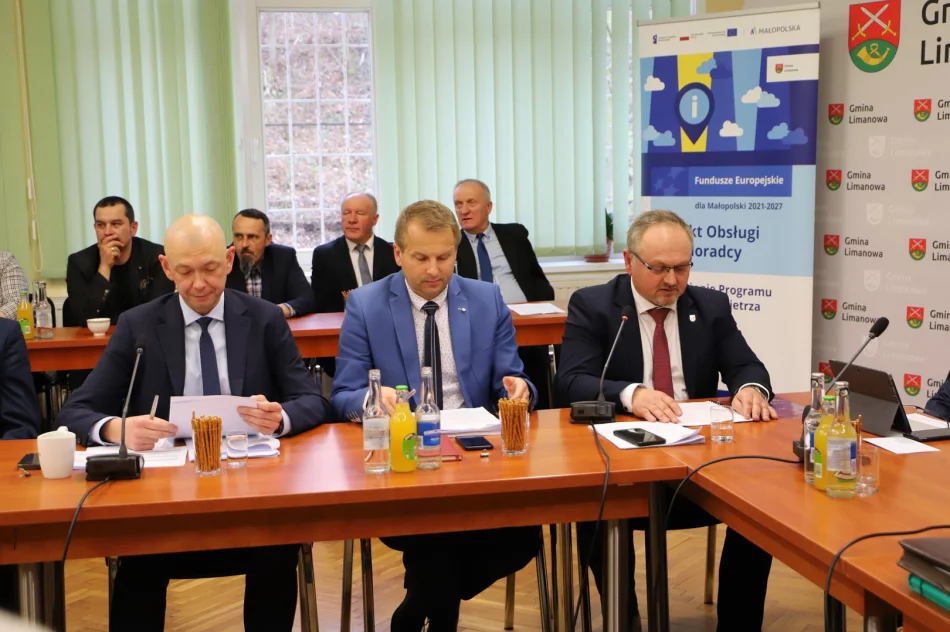 VI sesja Rady Gminy Limanowa IX kadencji - zdjęcie 4