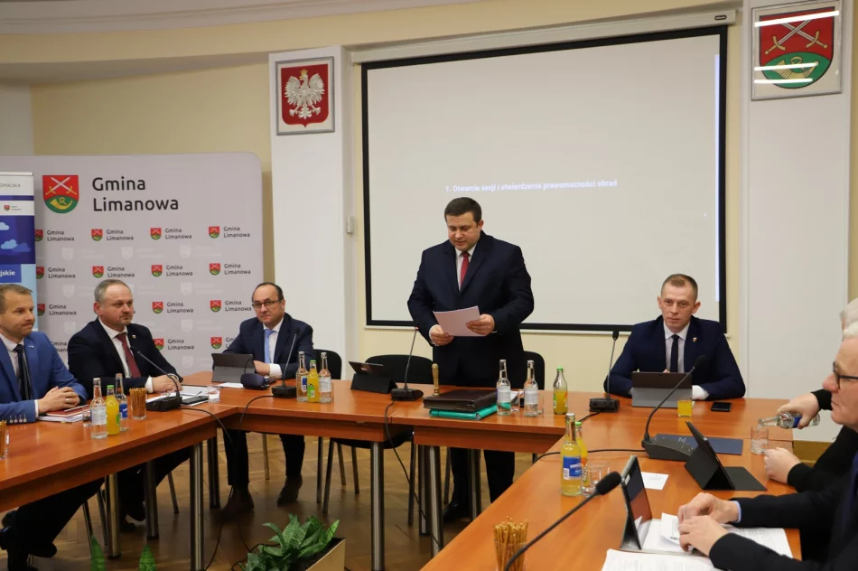 VI sesja Rady Gminy Limanowa IX kadencji - zdjęcie 6