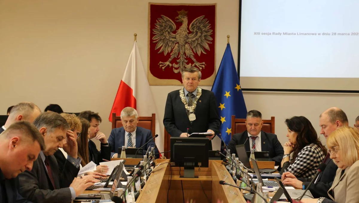 Informacja o XIII Sesji Rady Miasta Limanowa