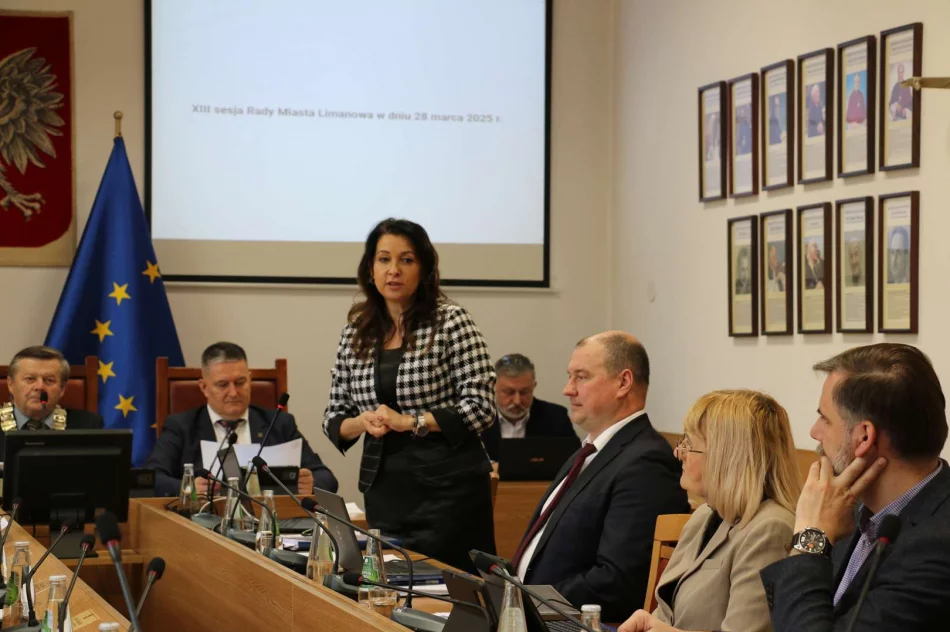 Informacja o XIII Sesji Rady Miasta Limanowa - zdjęcie 12