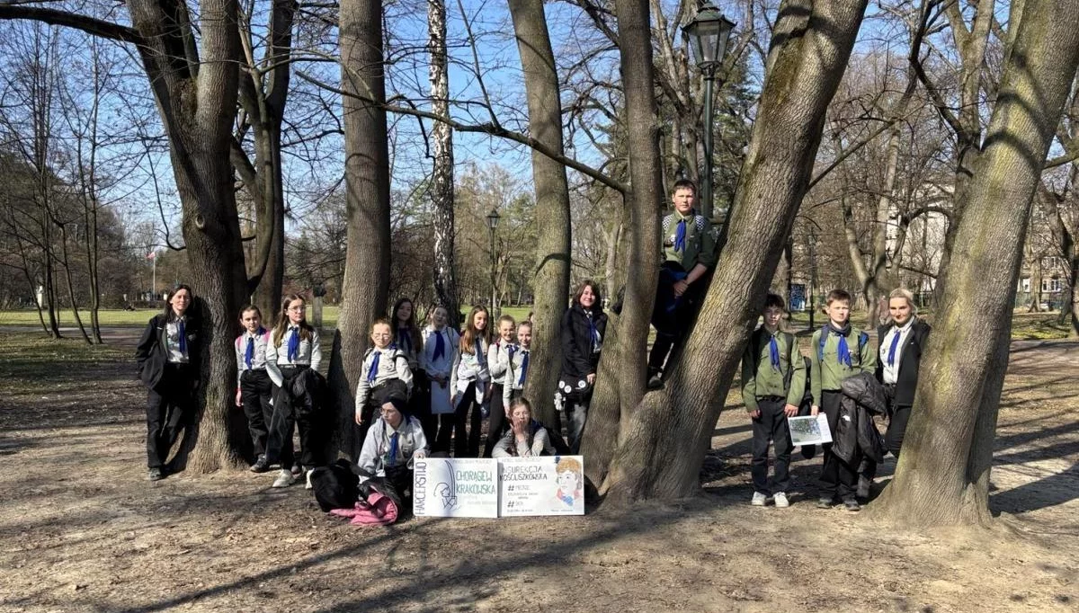 Harcerze ze Słopnic na święcie Chorągwi Krakowskiej/fot.: UG Słopnice