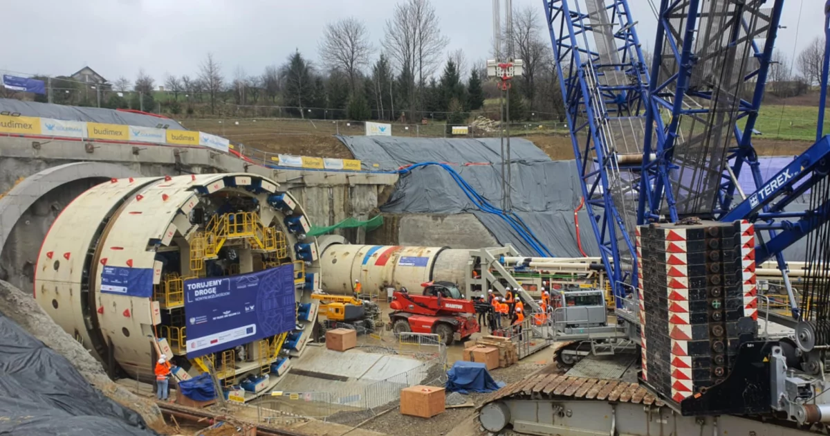 „Kinga” rozpoczęła drążenie najdłuższego tunelu kolejowego w Polsce