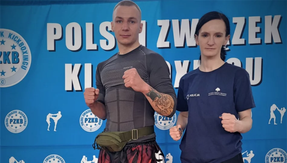 Policjanci z medalami pucharu służb mundurowych  - zdjęcie 1