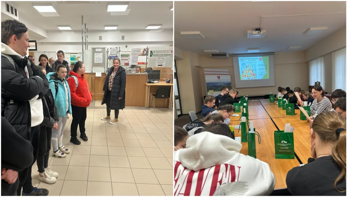 Młodzież z SOSW odwiedziła urząd pracy