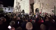 "Barka" zabrzmiała na rynku. Limanowianie uczcili 20. rocznicę śmierci Jana Pawła II (ZDJĘCIA, WIDEO) - zdjęcie 3