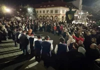 "Barka" zabrzmiała na rynku. Limanowianie uczcili 20. rocznicę śmierci Jana Pawła II (ZDJĘCIA, WIDEO) - zdjęcie główne