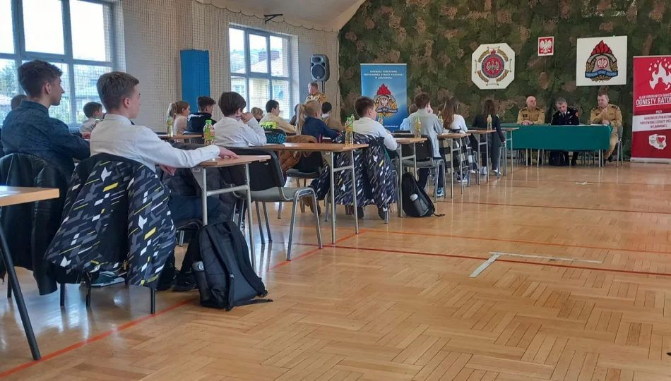 Powiatowy finał turnieju wiedzy pożarniczej - zdjęcie 1