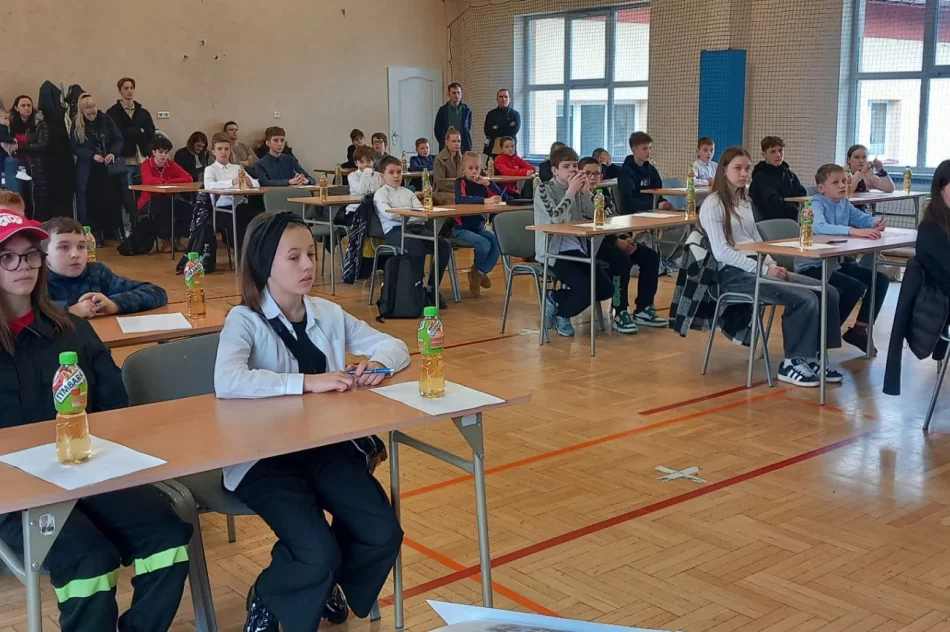 Powiatowy finał turnieju wiedzy pożarniczej - zdjęcie 4