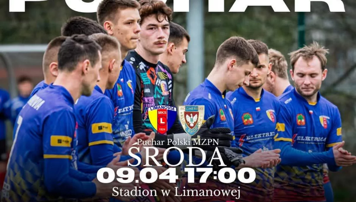 Limanovia rozpoczyna walkę o Małopolski Puchar Polski