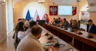 Posiedzenie Powiatowego Zespołu Zarządzania Kryzysowego - zdjęcie 3