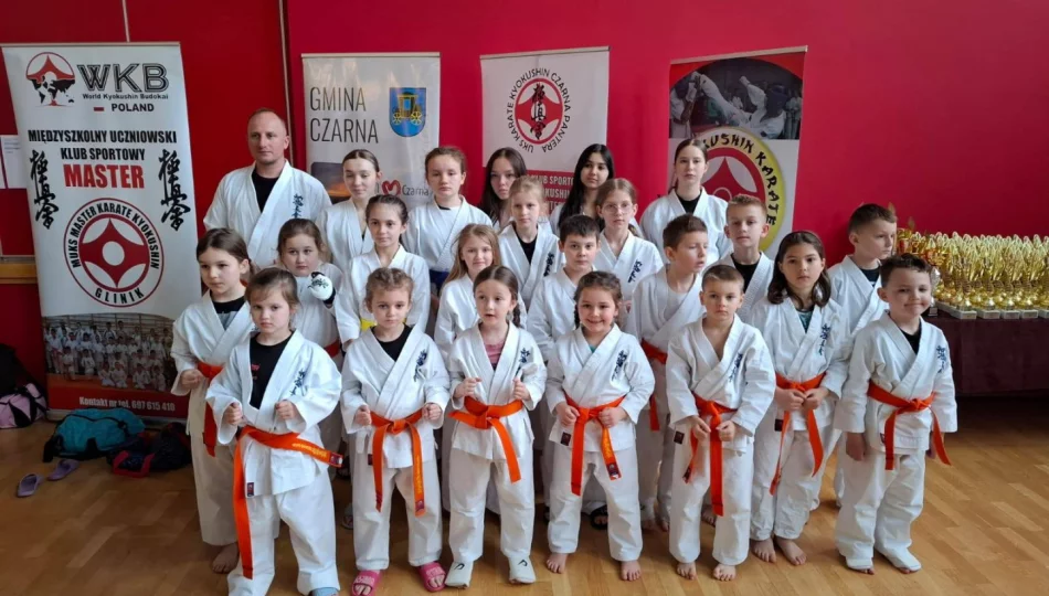 Sukces zawodników z Klubu Karate Kyokushin Stara Wieś na turnieju w Brzostku - zdjęcie 1