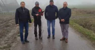 Przekazanie placu budowy pod remont drogi w Starej Wsi - zdjęcie 5