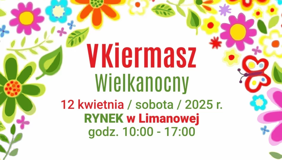 Zaproszenie na V Kiermasz Wielkanocny - zdjęcie 1
