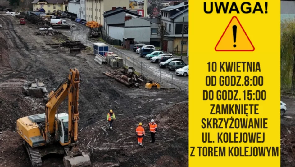 Przejazd kolejowy zostanie zamknięty - utrudnienia - zdjęcie 1