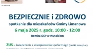 „Bezpiecznie i Zdrowo” w Remizie Ochotniczej Straży Pożarnej w Wysokiem - zaproszenie - zdjęcie 2