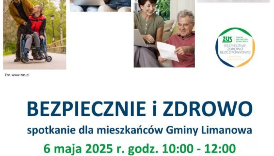 „Bezpiecznie i Zdrowo” w Remizie Ochotniczej Straży Pożarnej w Wysokiem - zaproszenie - zdjęcie 1