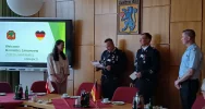 Delegacja z wizytą w partnerskim mieście  - zdjęcie 5