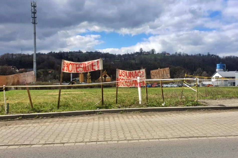 Autobusy będą zatrzymywać się na jezdni. Większe korki na ruchliwej drodze - zdjęcie 3