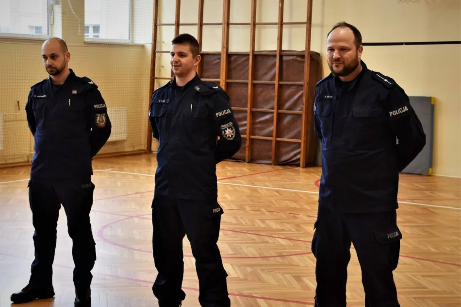 Test sprawnościowy uczniów klasy policyjnej - zdjęcie 6