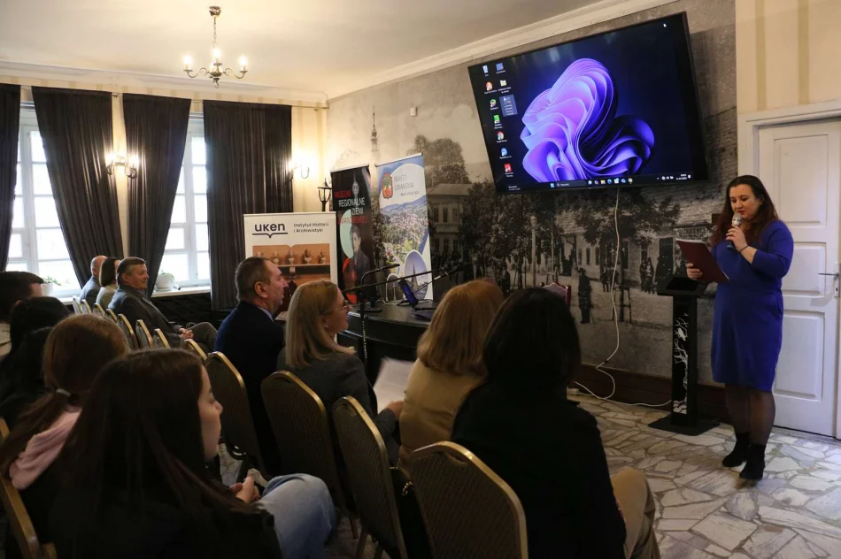 W Muzeum Regionalnym odbyła się konferencja naukowa „PALIMPSEST ZIEMI LIMANOWSKIEJ. HISTORIA – KULTURA – DZIEDZICTWO” - zdjęcie 3