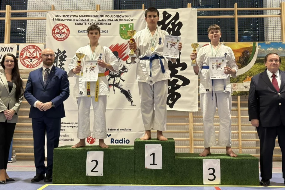 8 medali karateków ARS Limanowa – JONIEC Team na Mistrzostwach Makroregionu Południowego i Międzywojewódzkich Mistrzostwach Młodzików w Karate Kyokushin - zdjęcie 5