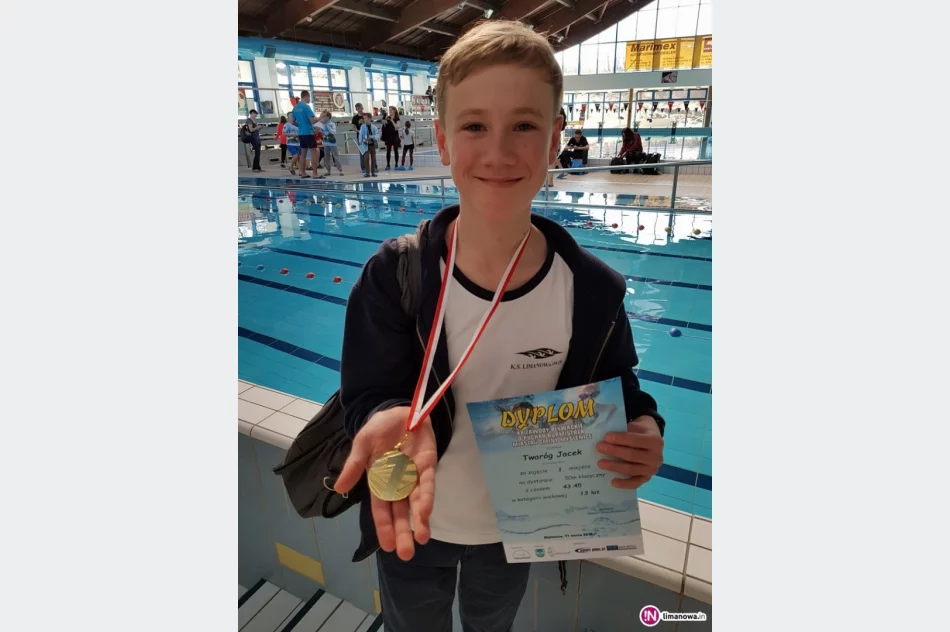 Sukcesy młodych pływaków z „Limanowa-Swim” - zdjęcie 3