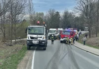 Kierowca limanowskiej firmy w szpitalu - zdjęcie główne